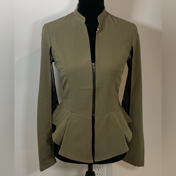 Poetic Justice Jackets & Blazers - Poetic Justice Woman’s Peplum Jacket Small 80’s 90’s Y2K Classic Academia